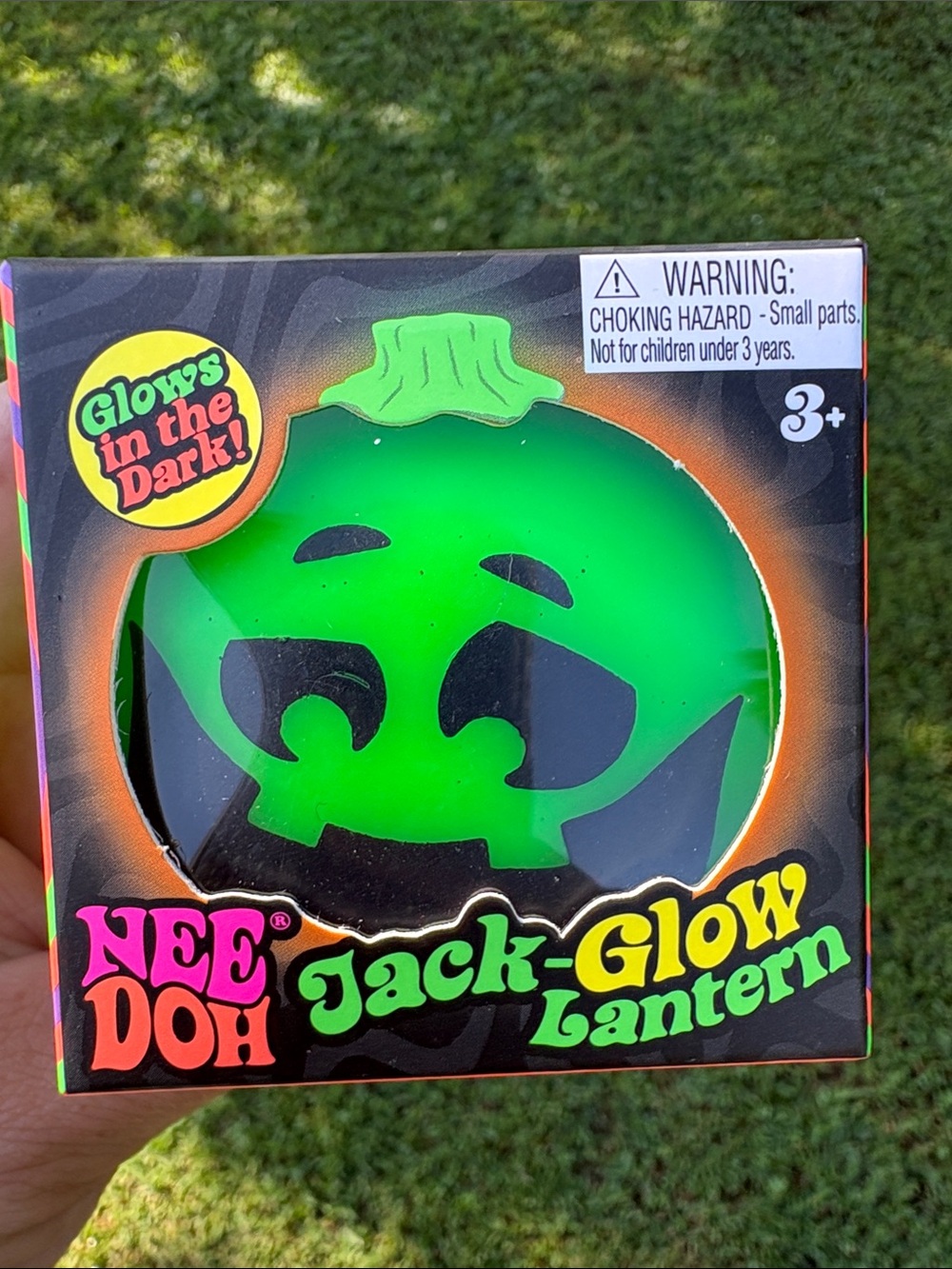 NeeDoh Jack-Glow Lantern - Green Schylling